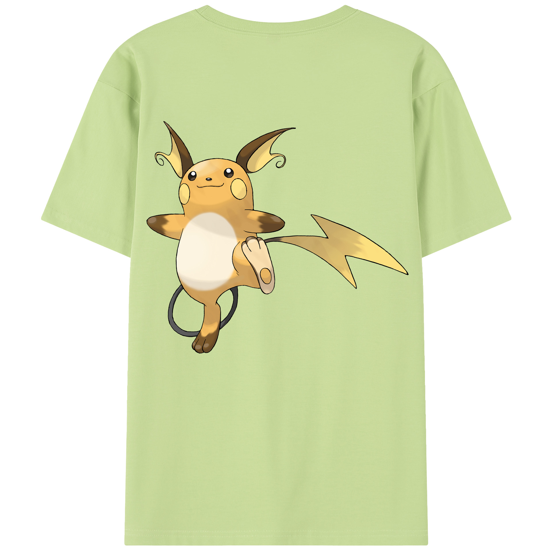 （画像用） ポケットモンスター Pokémon 綿100％半袖Tシャツ（背面プリント）